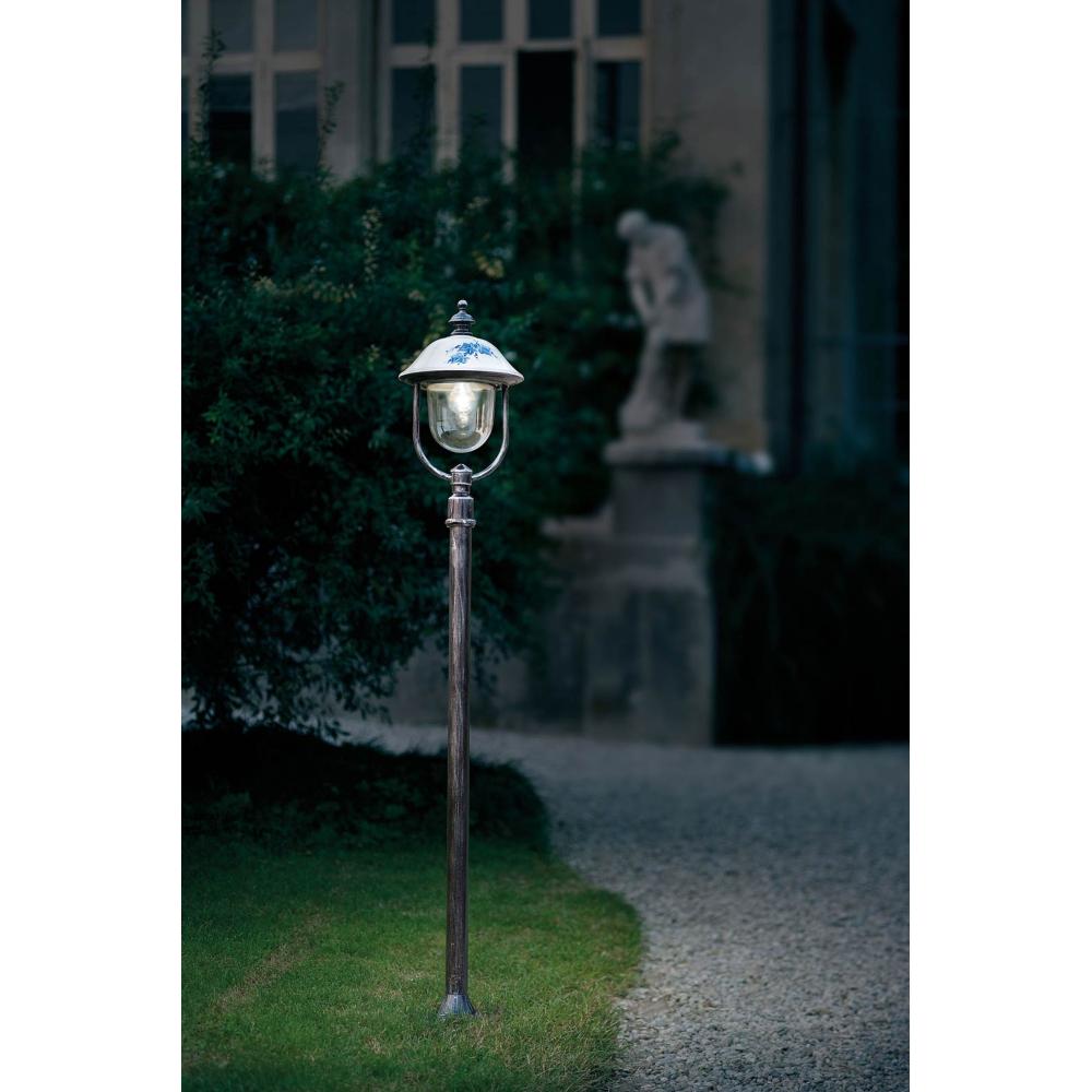 mediteranska keramicka zahradna stojaca lampa country provence rucne malovane obciansky ferroluce lameridiana interiervy dizajn chranene ip tal. toskansko lampa.jpg